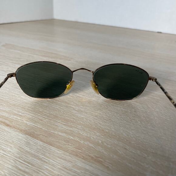Vintage B&L Ray-Ban W2656 PPAS Sunglasses Slim Line Marble Brown RARE! - Picture 10 of 14
